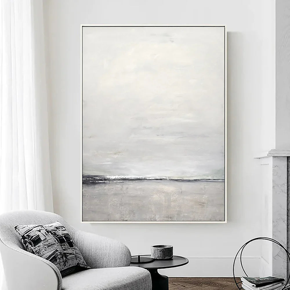 Ocean & Sky Abstract Wall Art #MO056