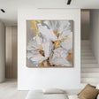 Flower & Tree Textured Abstract Wall Art #SF052