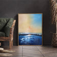 Ocean & Sky Abstract Wall Art #MO022