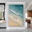 Ocean & Sky Textured Wall Art #MO107