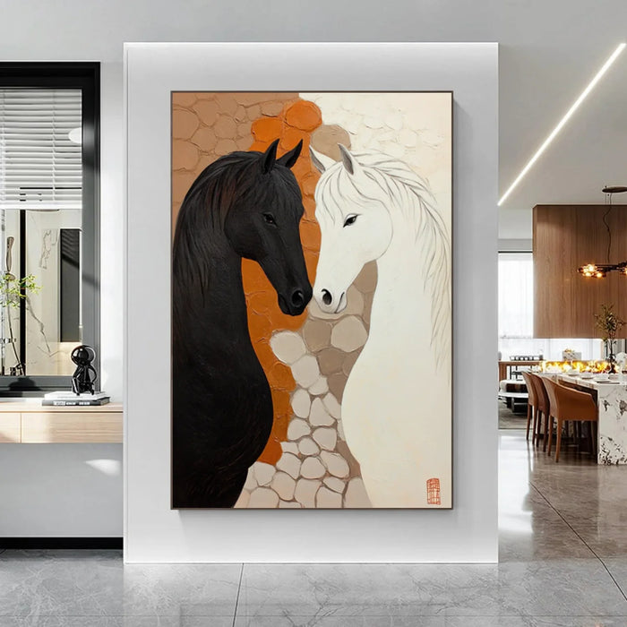 Abstract Horse Animal Wall Art #DL057