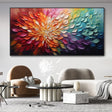 Flower & Tree Textured Abstract Wall Art #SF035