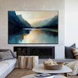 Ocean & Sky Abstract Wall Art #MO094