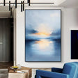 Ocean & Sky Abstract Wall Art #MO087