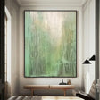 Green Abstract Wall Art  #AT097