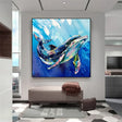 Abstract Animal Textured Wall Art #DL032