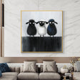 Abstract Sheep Animal Wall Art #DL060