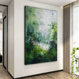 Green Abstract Wall Art  #AT125