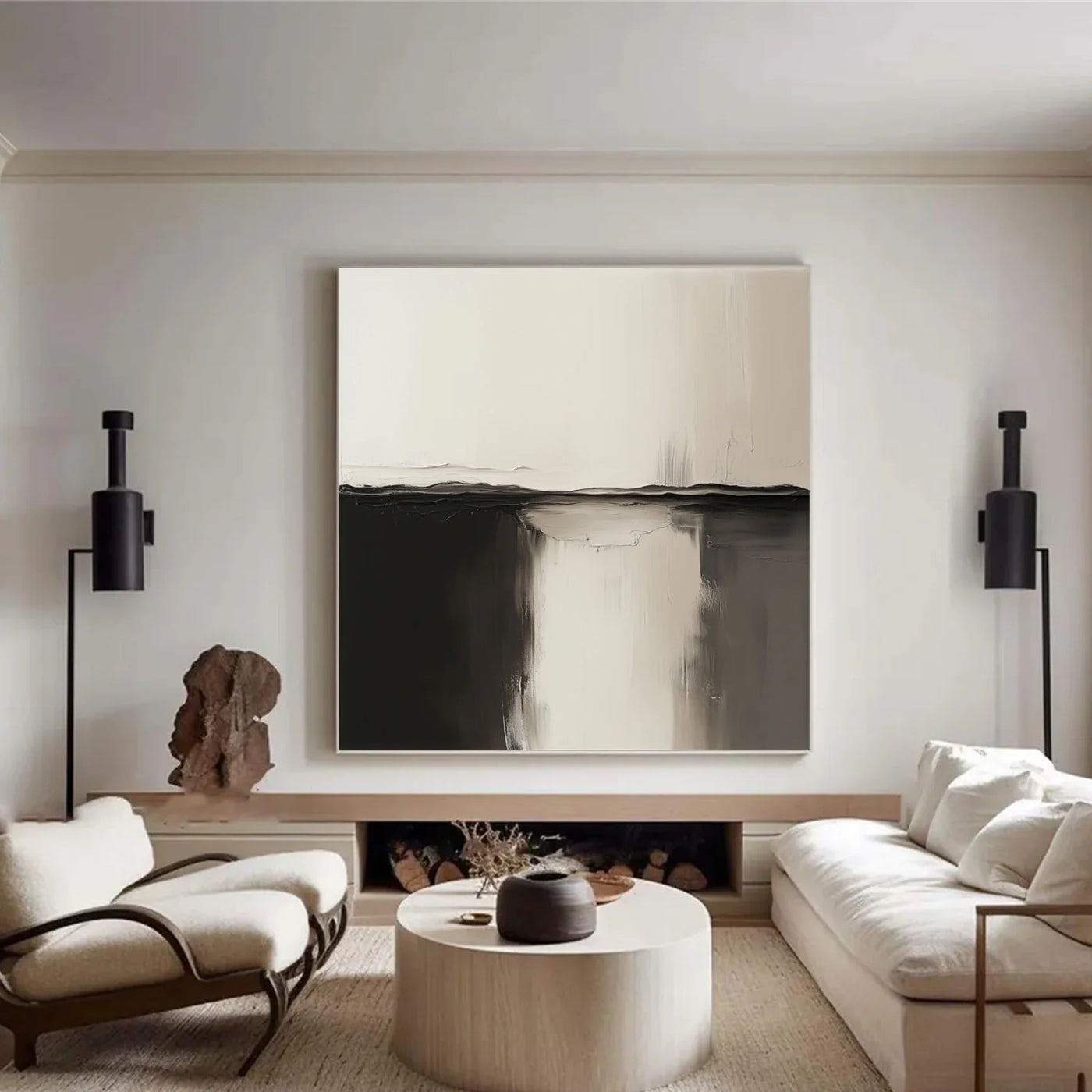 Wabi Sabi Textured Wall Art #WT065