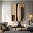 Wabi Sabi Abstract Wall Art #WT050