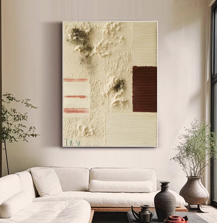 Textured Tactile Serenity | Subtle Hues