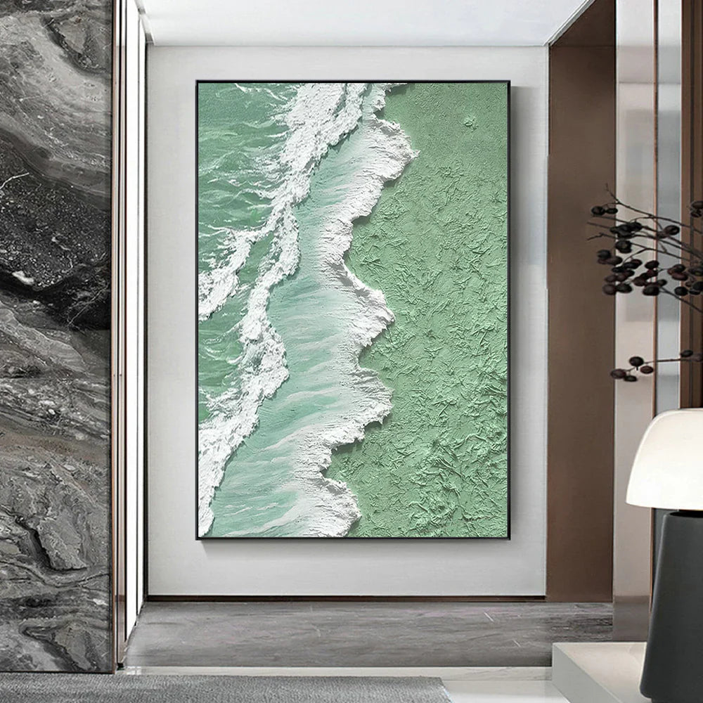 Ocean & Sky Textured Wall Art # MO039