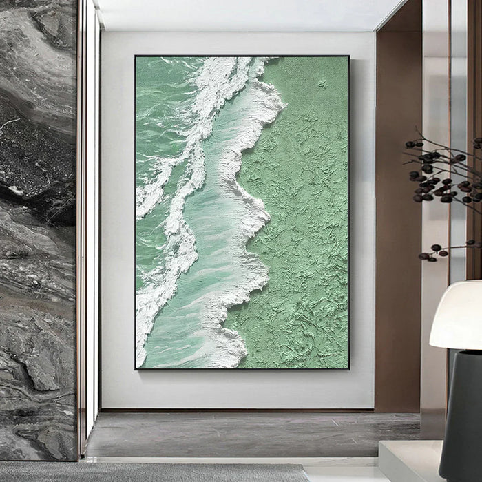 Ocean & Sky Textured Wall Art # MO039