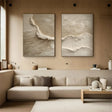Ocean & Sky Textured Wall Art Set of 2 #MO010
