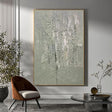 Green Abstract Texture Wall Art  #AT065