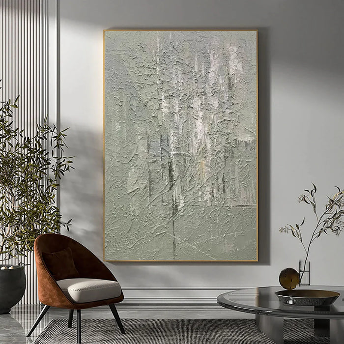 Green Abstract Texture Wall Art  #AT065