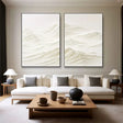 Mountain Textured Wall Art Set of 2 #MS008