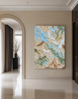 Textured Brushstroke Opulence | Pastel Hues