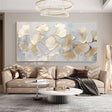 Flower & Tree Textured Abstract Wall Art #SF002