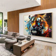 Abstract Animal Wall Art #DL018