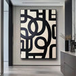 Black and White Minimalist Wall Art #MT135