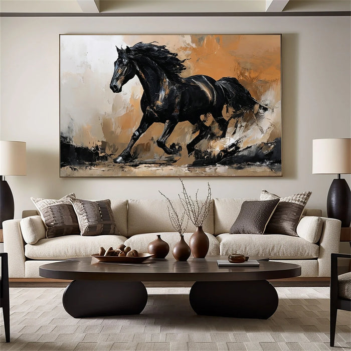 Abstract Horse Animal Wall Art #DL064