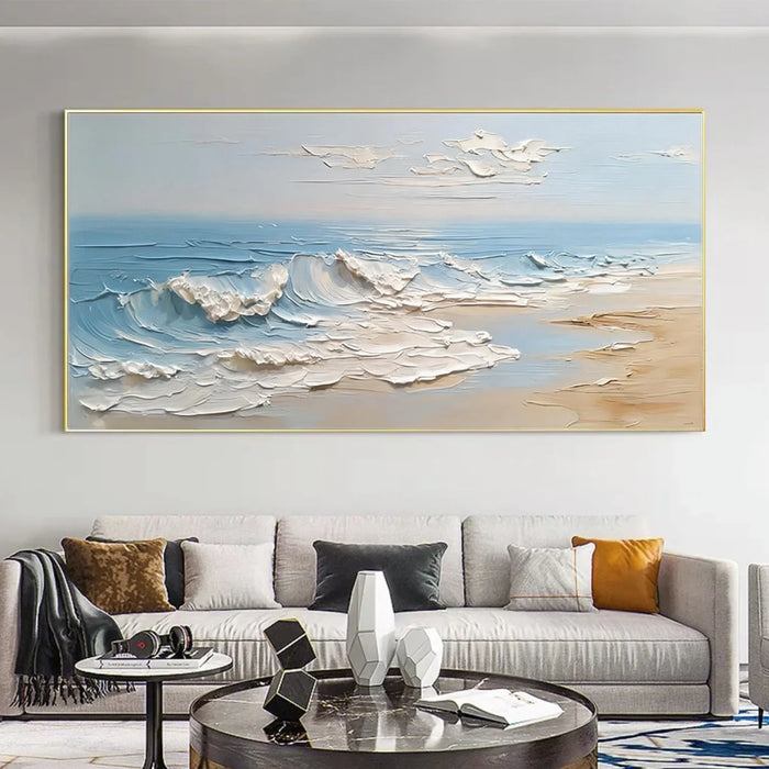 Ocean & Sky Textured Wall Art #MO113
