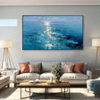 Ocean & Sky Abstract Wall Art #MO096