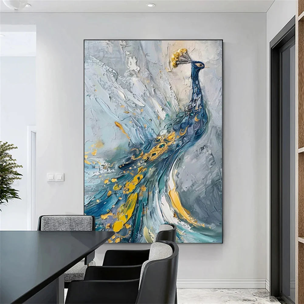 Abstract Animal Textured Wall Art #DL010