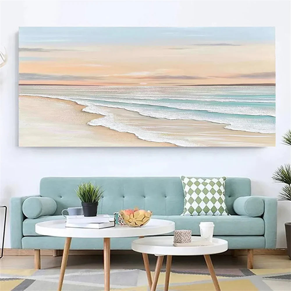 Ocean & Sky Textured Wall Art # MO043