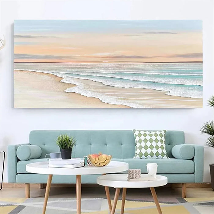 Ocean & Sky Textured Wall Art # MO043
