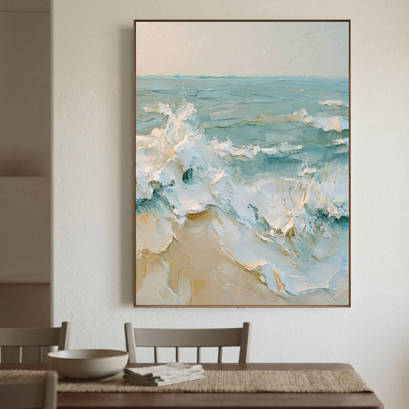 Impressionist Art | Foamy Shore Crests