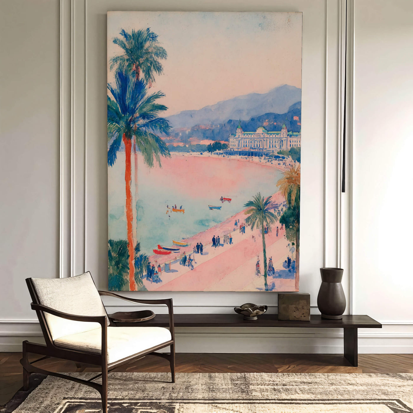 Pastel Riviera Vista | Monaco Coast
