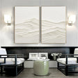 Mountain Textured Wall Art Set of 2 #MS007