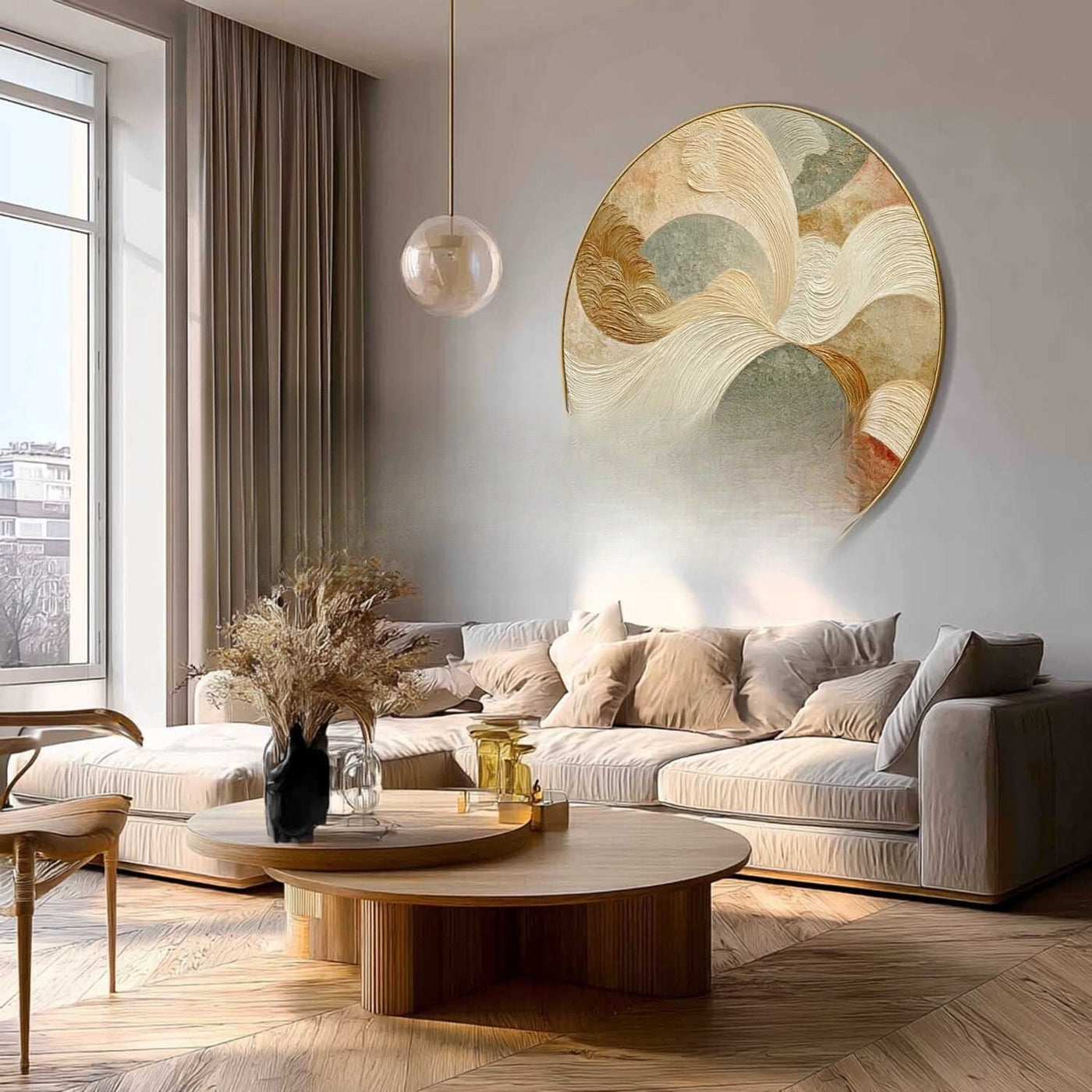Round Wall Art #RWA021