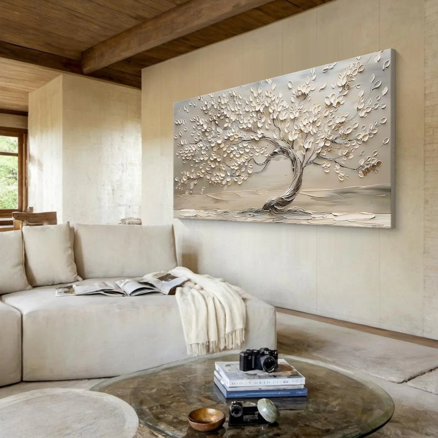 Textured Arbor Art | Ethereal Whisper
