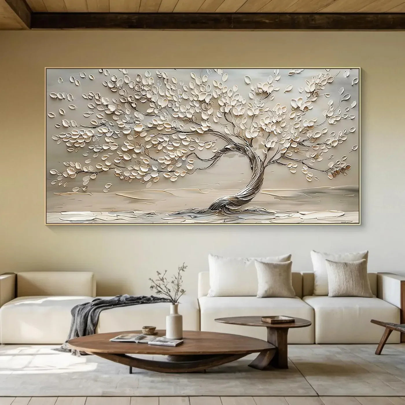 Textured Arbor Art | Ethereal Whisper