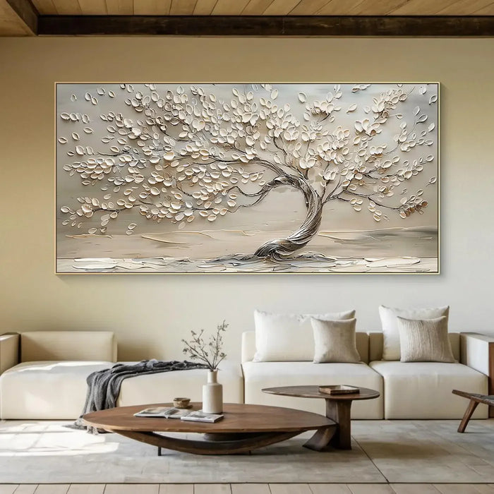 Textured Arbor Art | Ethereal Whisper