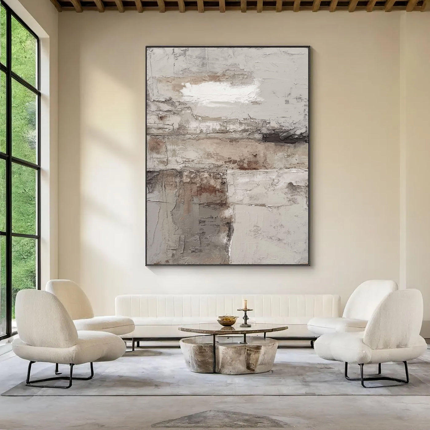 Textured Layered Patina | Neutral Blocks
