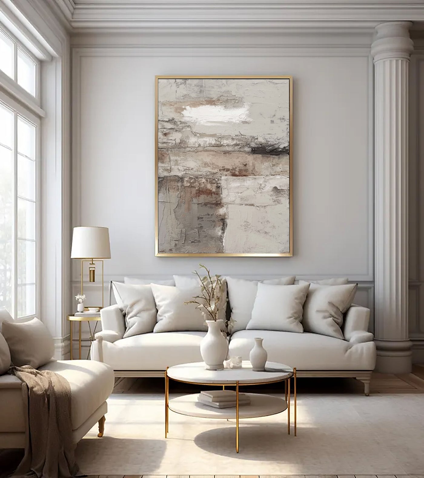 Textured Layered Patina | Neutral Blocks