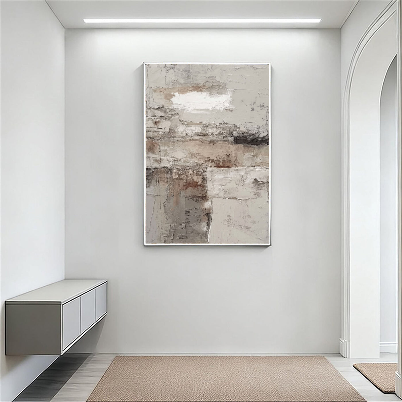 Textured Layered Patina | Neutral Blocks
