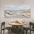 Textured Littoral Opulence | Cream Swells