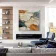 Textured Ginkgo Grace | Earthy Hues