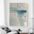 Textured Coastal Impasto | Blue White
