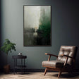 Textured Misty Reflections | Verdant Horizon