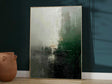 Textured Misty Reflections | Verdant Horizon
