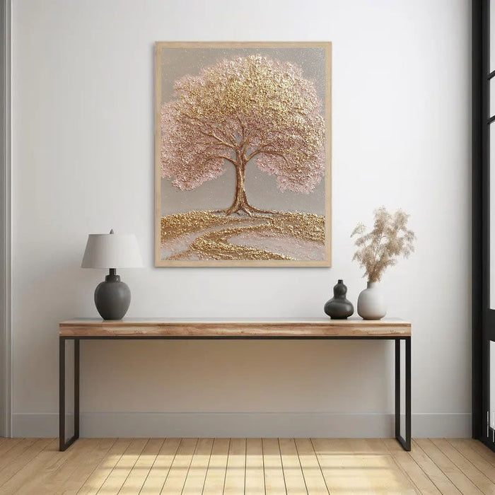 Textured Gilded Canopy | Blush Grove