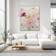 Textured Floral Garden | Soft Pink