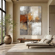 Textured Geometric Warmth | Rustic Blocks