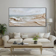 Textured Littoral Opulence | Cream Swells